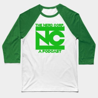 Green NC Logo Baseball T-Shirt